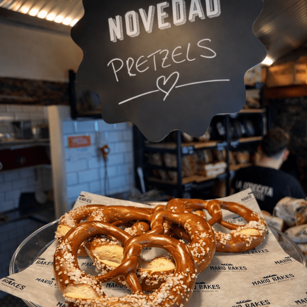 Pretzels Freshly baked artisan pretzels by Mario Bakes at Lalacena.
